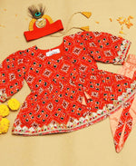 Glazed Anarkali Set (Set of 2)