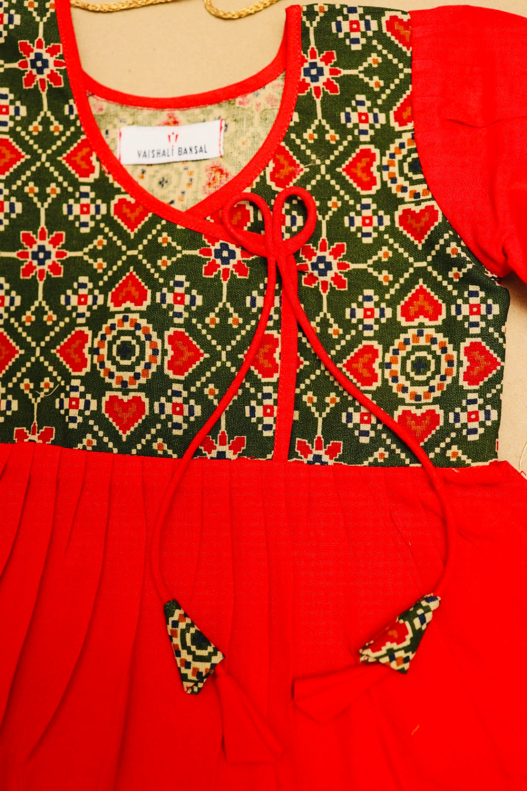Patola Anarkali Frock (Set of 5)