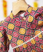 Classic Patola Peplum - Dhoti Set (Set of 2)