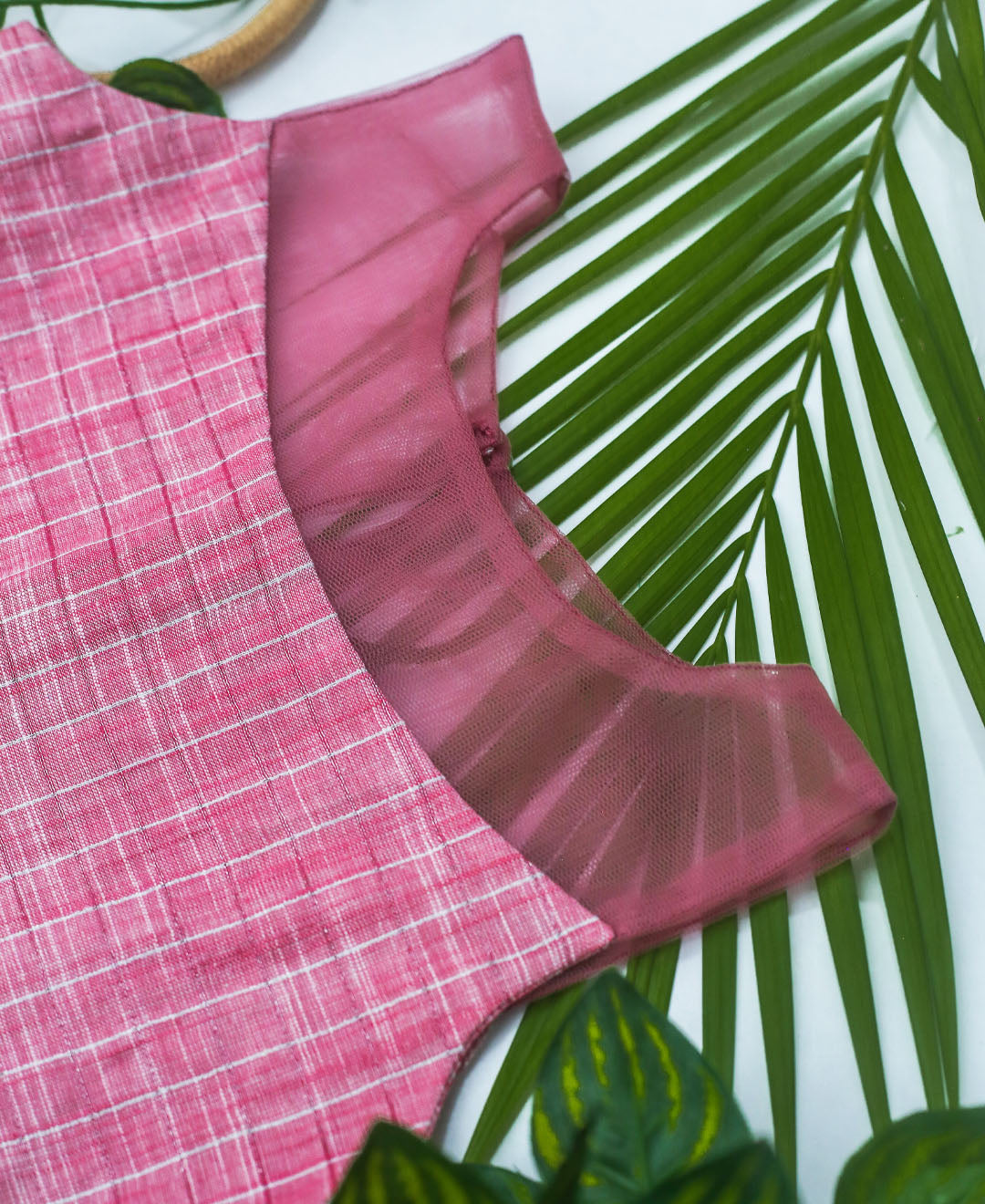 Net handwoven frock