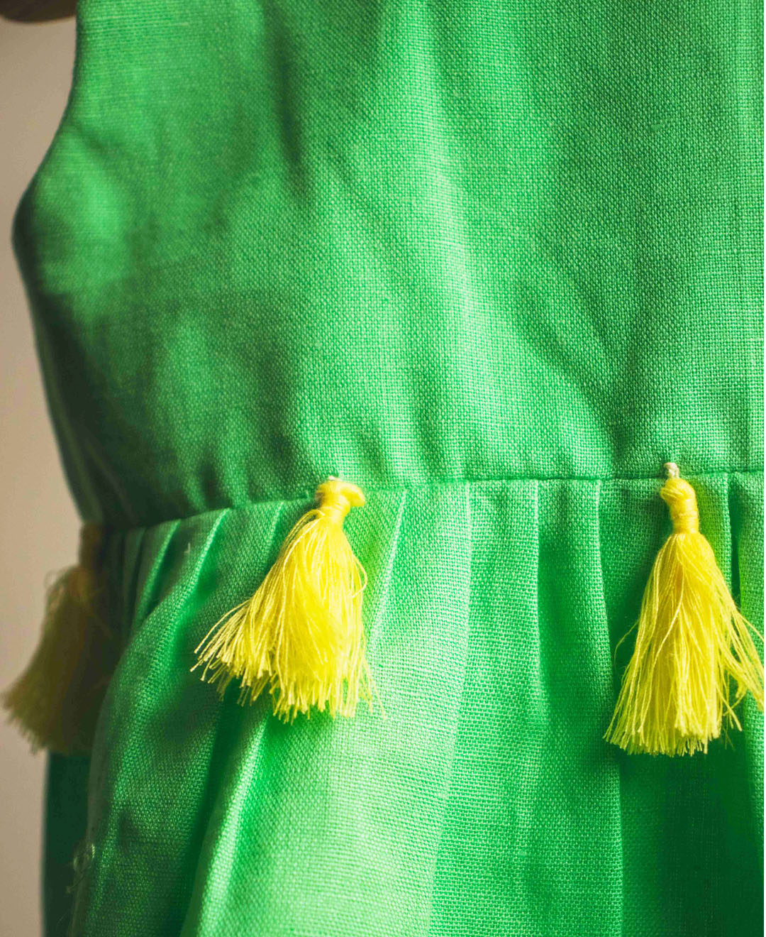 Cotton Cloud Tassel Dreams Frock (Set of 3)