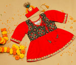 Patola Anarkali Frock (Set of 5)