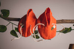 Loom of Love Orange Handmade Shoes