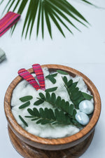 Hand embroidered handmade clips