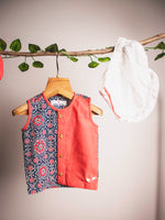 Woodland Whisper Jhabla - Set of 3 (with bloomers and shoes)