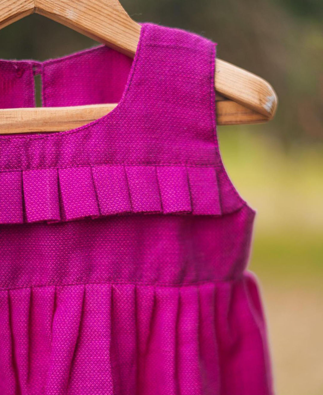 Eco-Chic Handwoven Frock