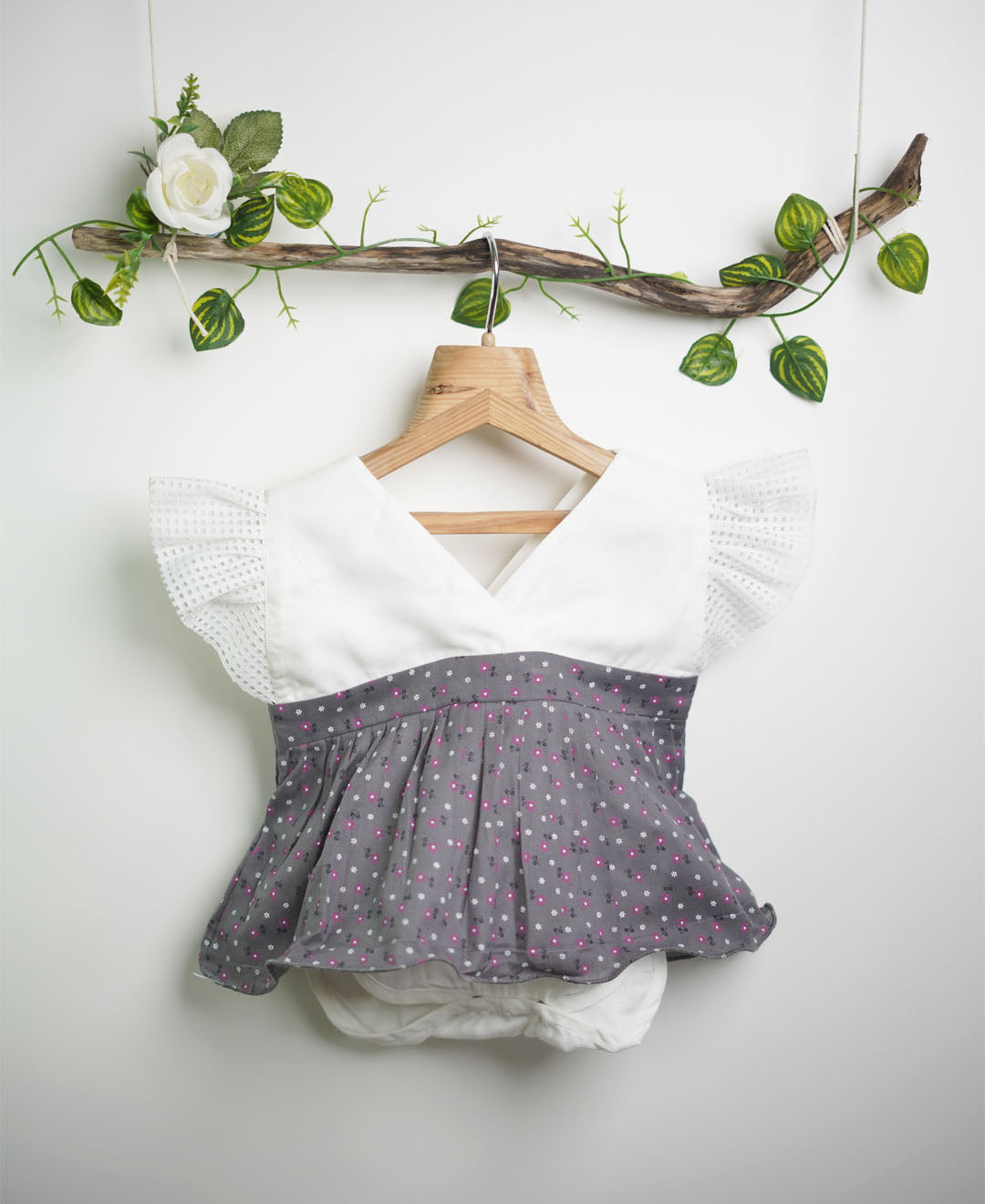 Sunset Bloom Convertible Playsuit