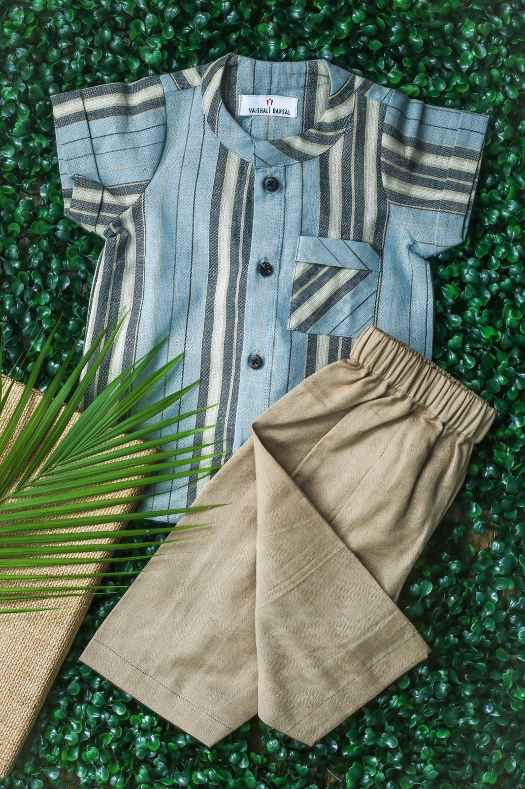 Striped Shirt + Pant set